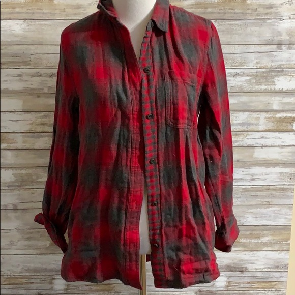 Madewell Ex boyfriend flannel - Picture 1 of 3